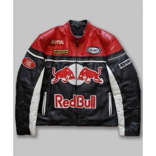 RED BULL Racing Leather Jacket RED BULL Racing Leather Jacket